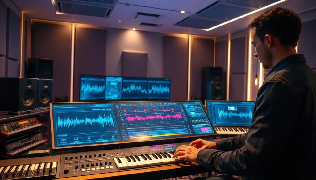 KI-Musikgenerator für audiovisuelle Projekte