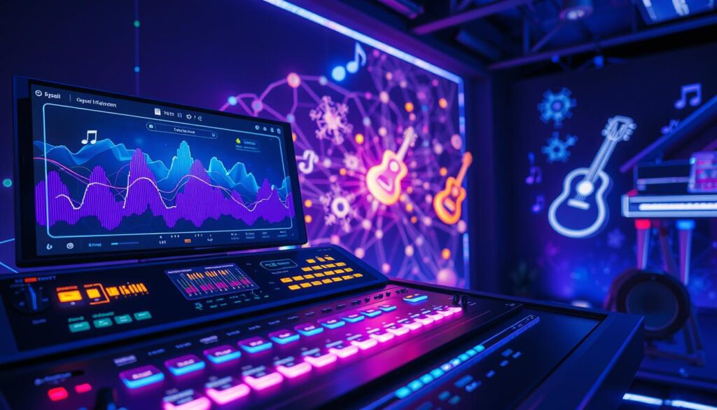 KI Musikgenerator und neuronale Netze bei der Musikerzeugung