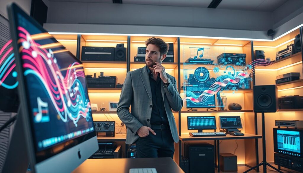 KI Musikkomposition und Algorithmus Kreativität bei der digitalen Komposition