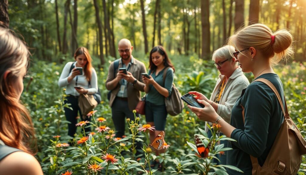 KI Naturerkundung und Biodiversität dokumentieren mit modernen Apps