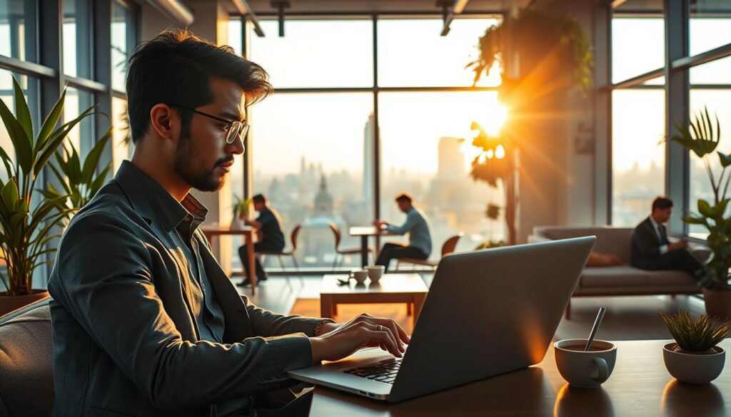 KI Nomaden Lifestyle digitales Arbeiten