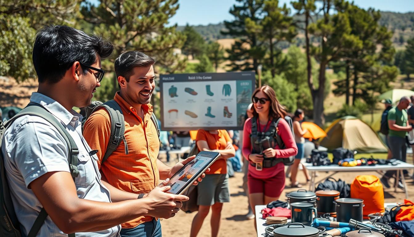 KI Outdoor Ausrüstung