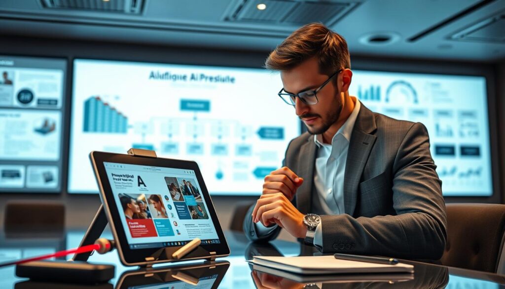 KI Präsentationsdesign und automatische Layoutoptimierung