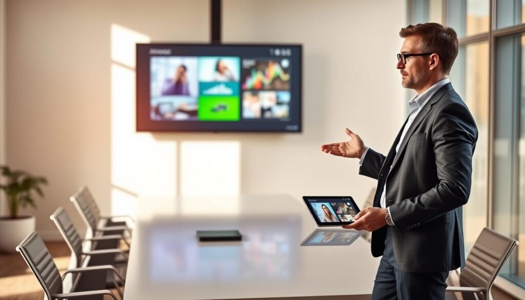 KI Präsentationsgenerator erstellt automatische Folien