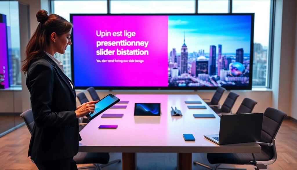 KI-Präsentationstools für automatisierte Erstellung von professionellen Folien