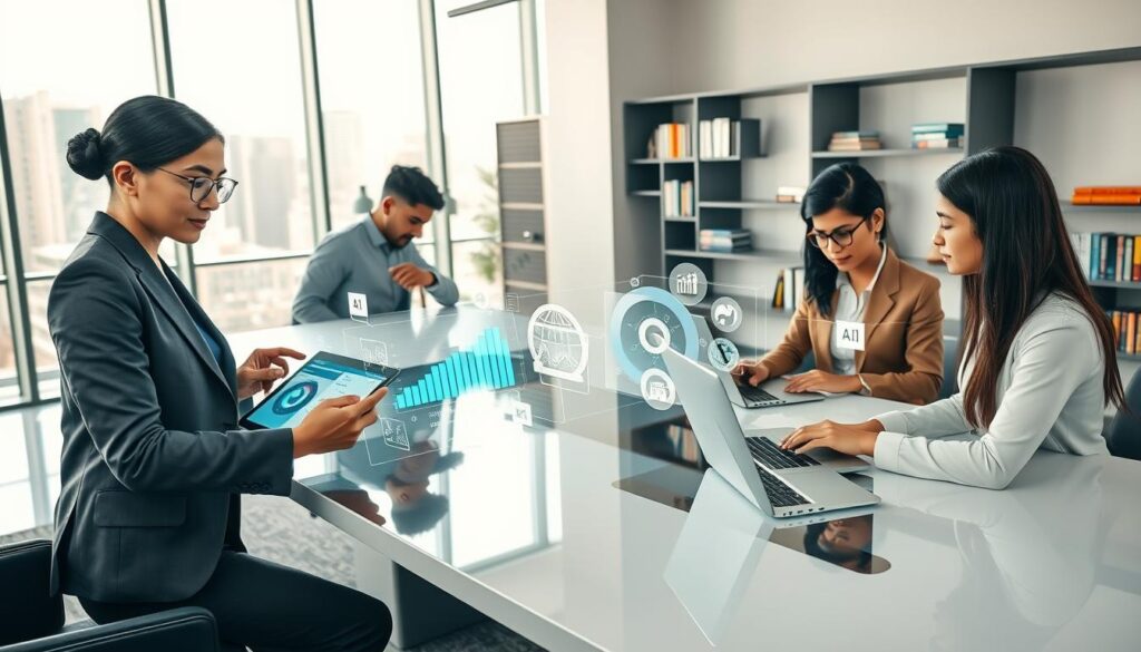 KI-Produktivität in modernem Management