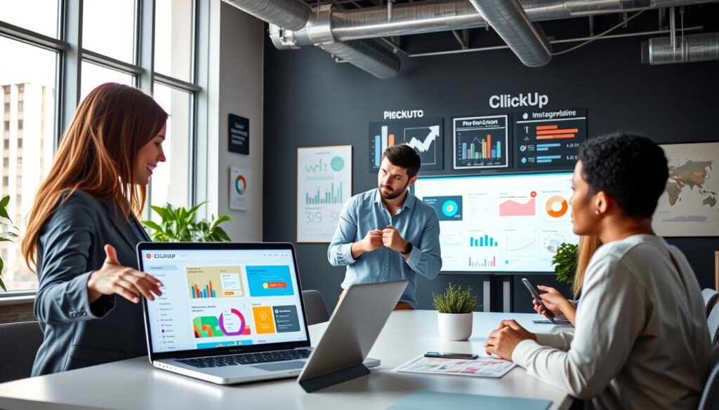 KI Projektmanagement mit ClickUp für intelligente Workflows