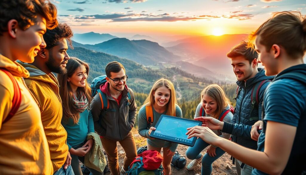 KI Prompts Reiseplanung für Backpacking-Routen