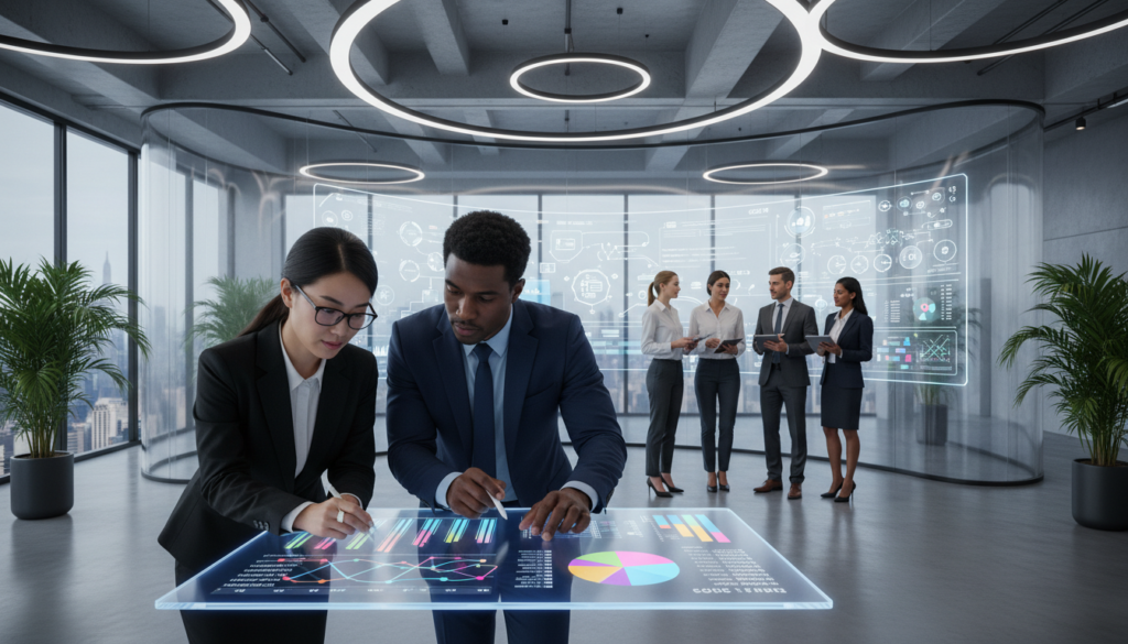 KI-Prozessanalyse in verschiedenen Unternehmensbereichen und Abteilungen