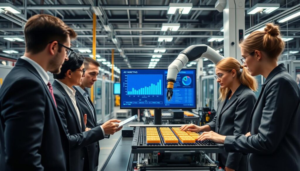 KI Qualitätssicherung in der automatisierten Fertigung