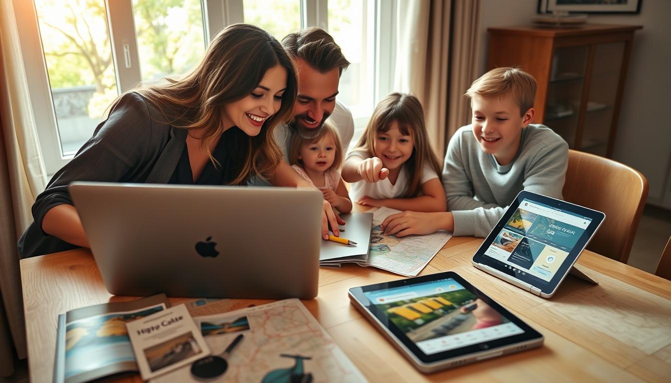 KI Reiseplanung Familie