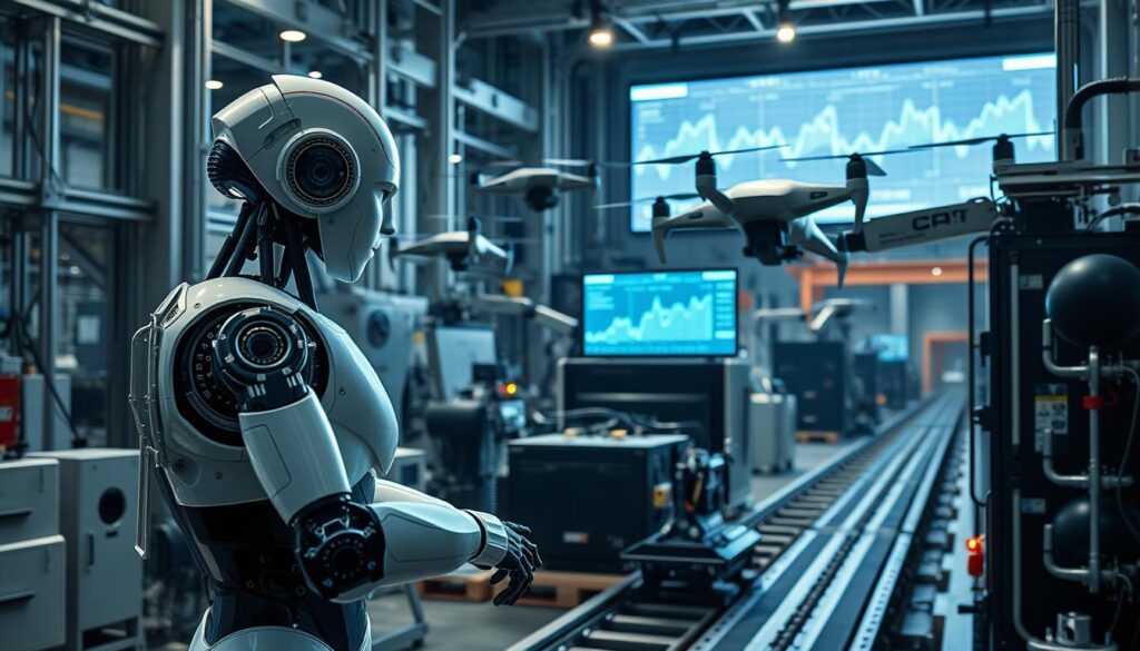 KI-Robotik und autonome Überwachungssysteme in der Industrie