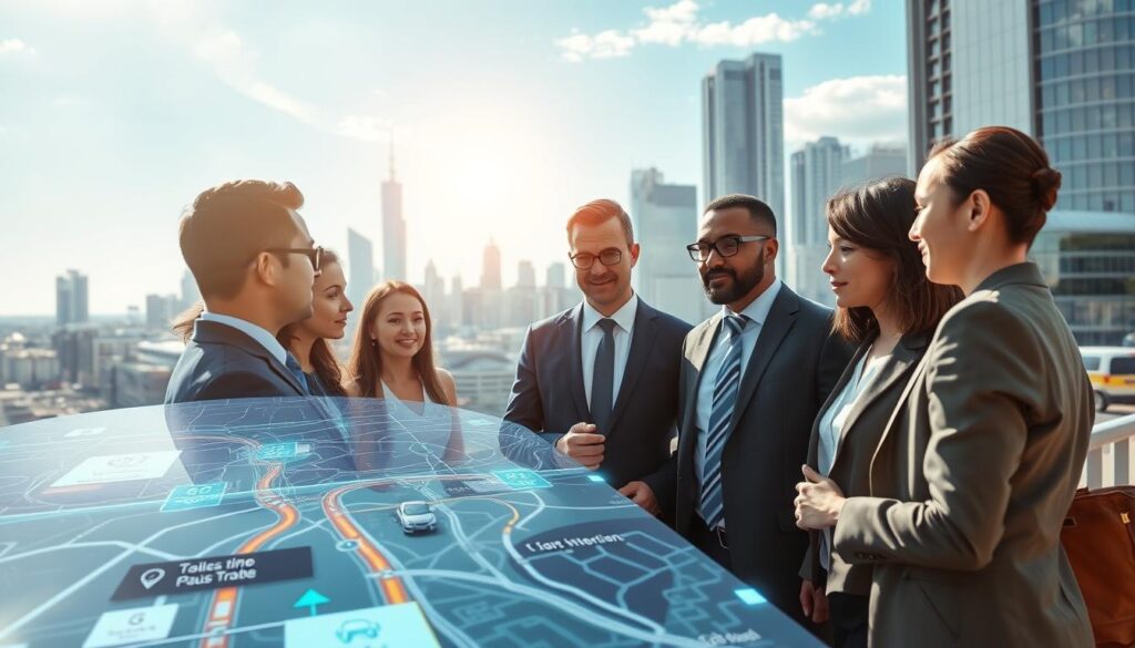 KI-Routenplanung mit intelligenter Verkehrsanalyse