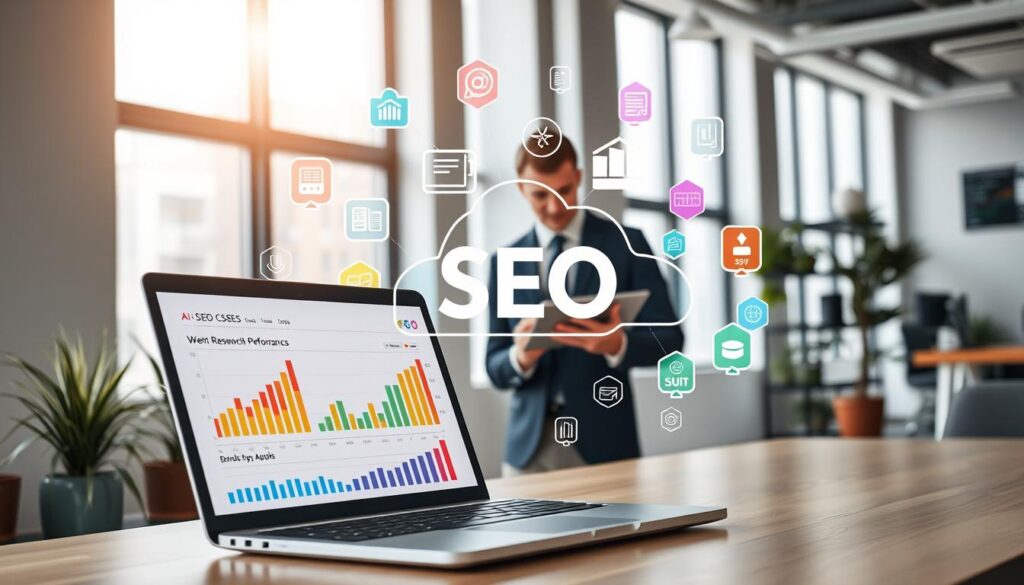 KI SEO Tools Vergleich und Funktionen