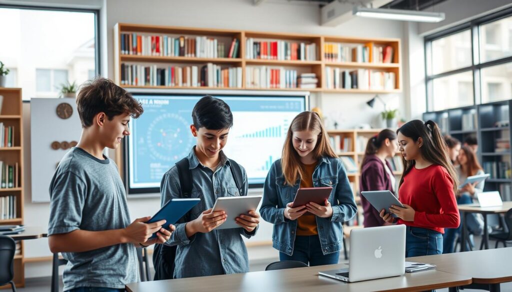 KI Schulalltag und digitales Lernen für Teenager