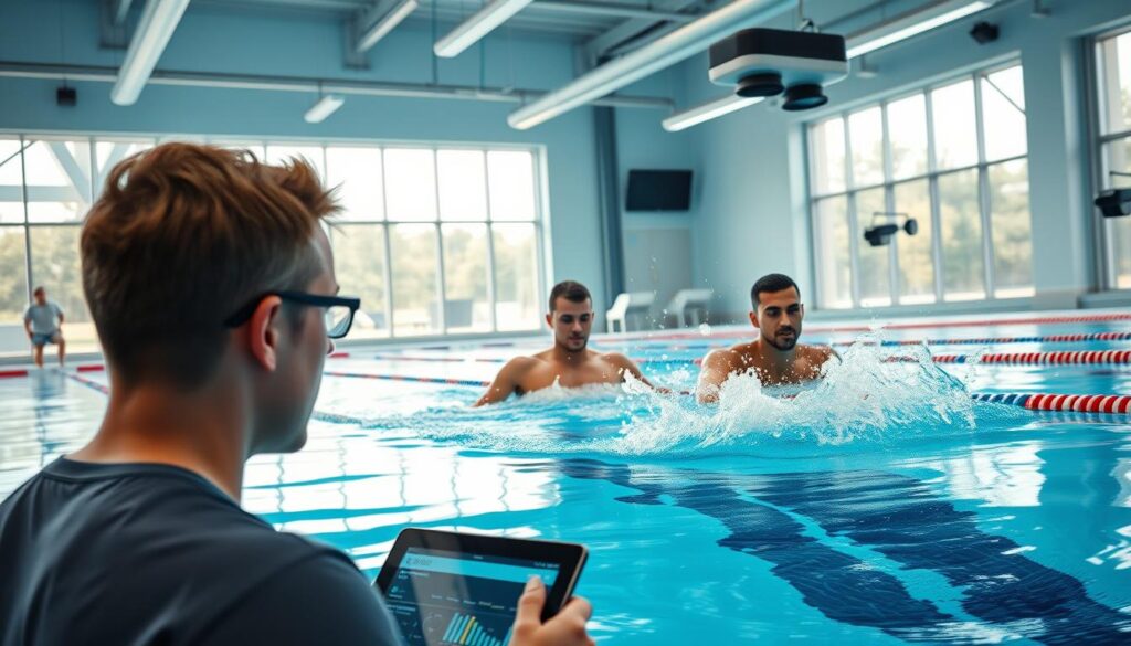 KI Schwimmen Analyse und Schwimmmetriken Erfassung