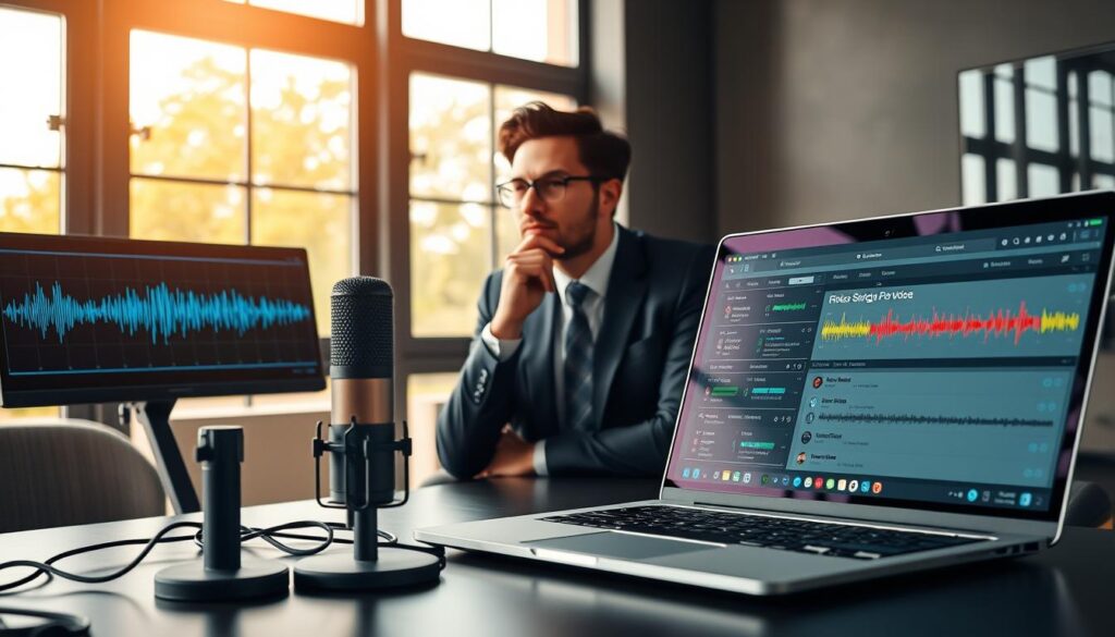 KI-Stimmen Auswahl für Podcast-Produktion KI-Stimmen Auswahl für Podcast-Produktion