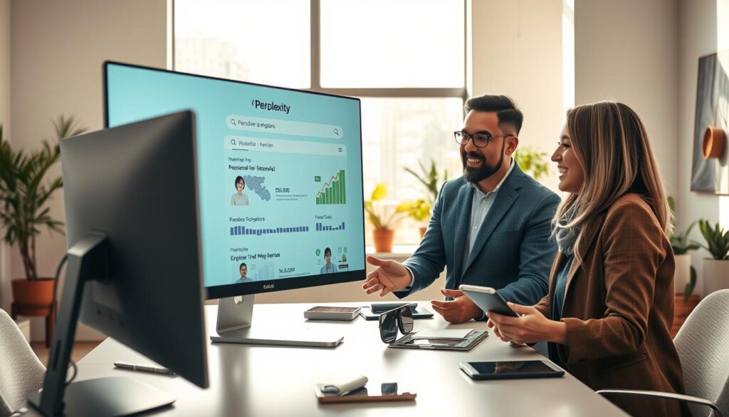 KI-Suchmaschine Perplexity AI Technologie