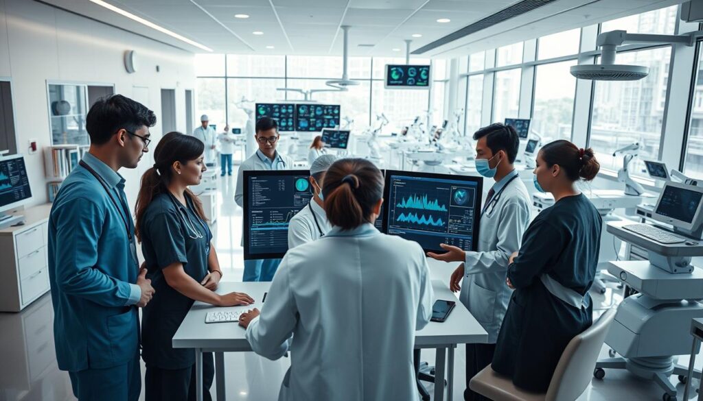 KI-Systeme Gesundheitswesen optimieren Klinikabläufe