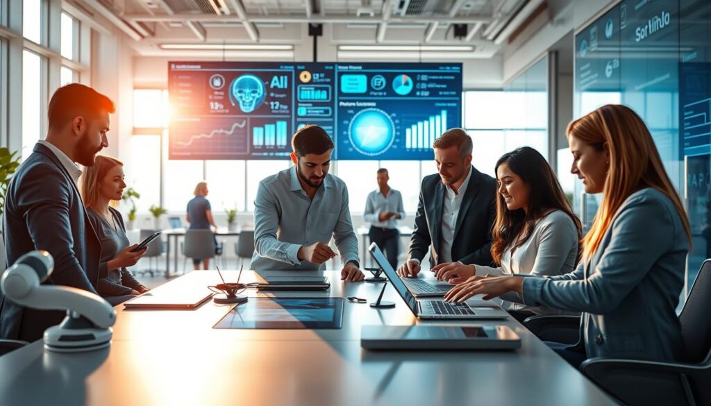 KI Technologie Wandel in der modernen Arbeitswelt