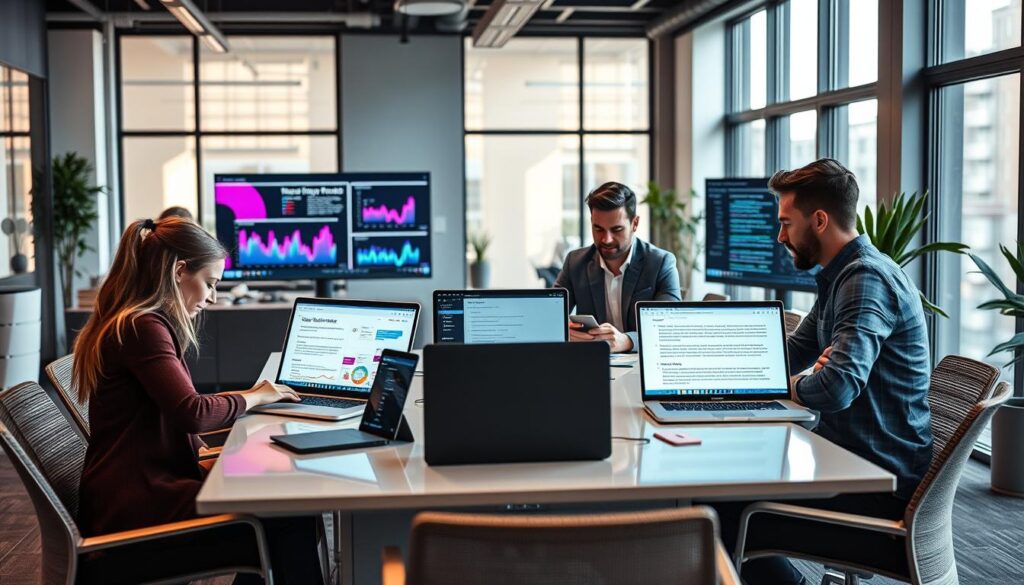 KI-Textgeneratoren und Content-Marketing-Tools in Aktion KI-Textgeneratoren und Content-Marketing-Tools in Aktion