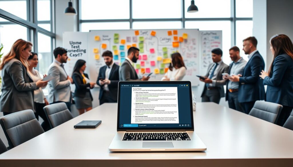 KI Textgenerierung mit ChatGPT für produktive Arbeitsabläufe