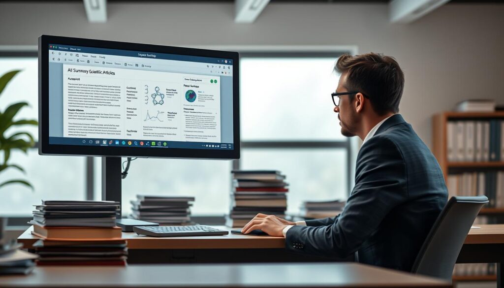 KI Textzusammenfassung für wissenschaftliche Artikel