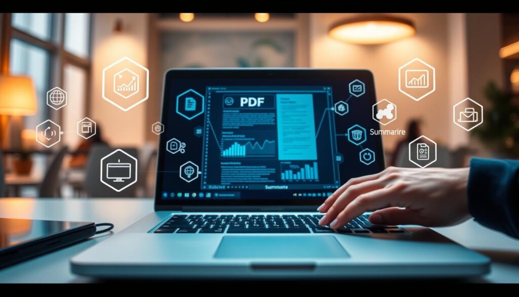 KI Tool PDF für schnelle Zusammenfassung langer Dokumente