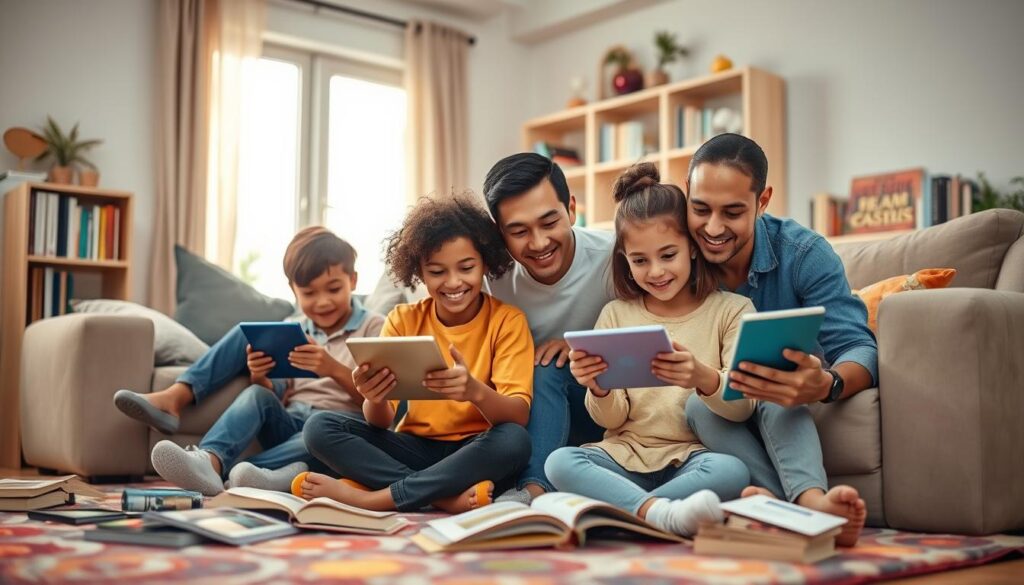 KI-Tools Familie und digitale Bildung im Familienalltag