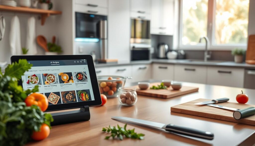 KI-Tools Küche für intelligente Rezeptvorschläge