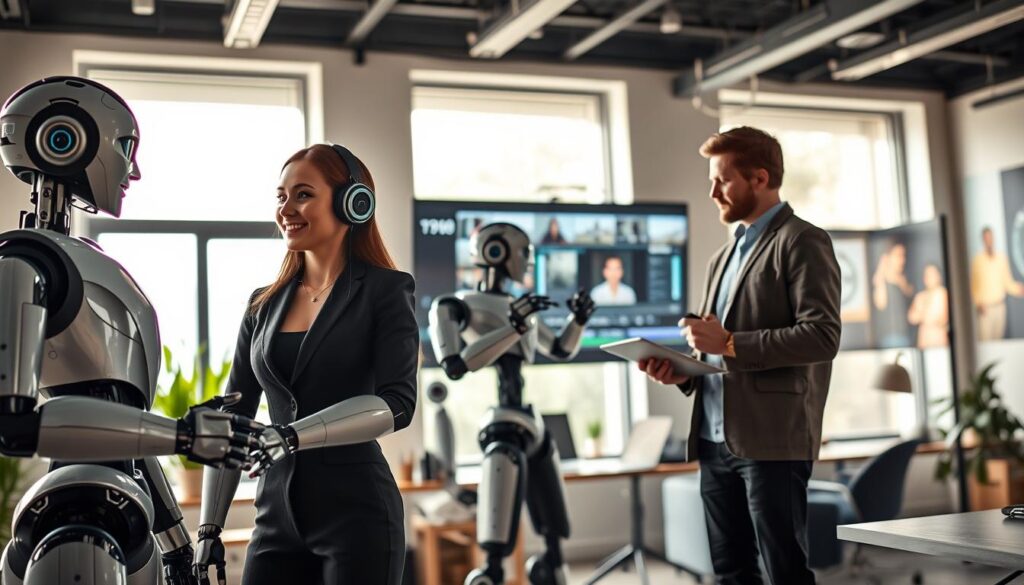 KI-Tools für Creator mit humanoiden Robotern