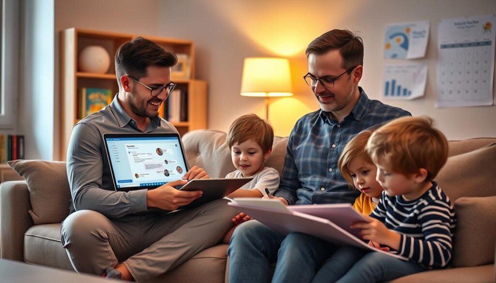 KI-Tools für Familien und digitale Familienorganisation mit ChatGPT