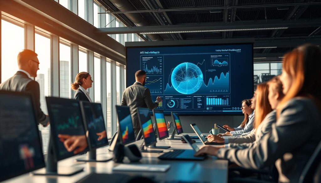 KI Tools für Unternehmen funktionieren durch Algorithmen und Datenverarbeitung