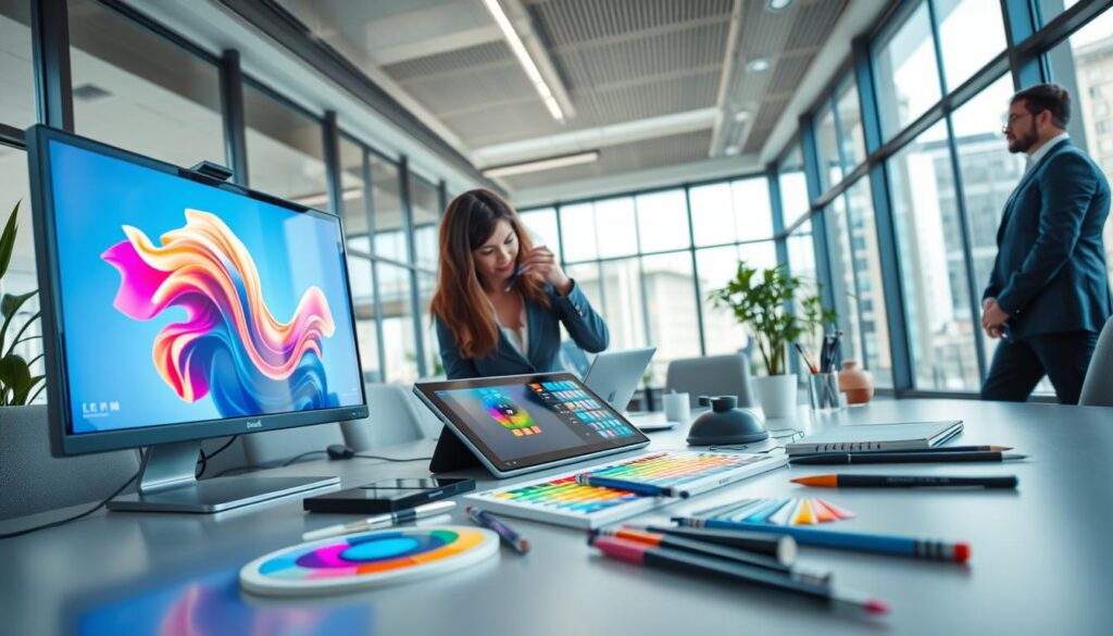 KI-Tools für visuelle Content-Erstellung und professionelle Bildbearbeitung