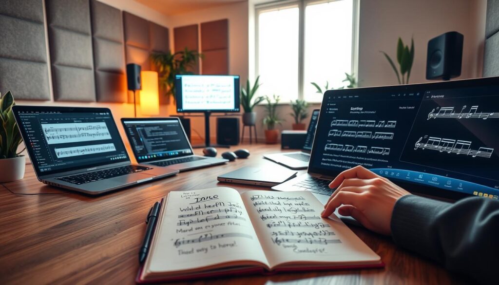 KI-Tools zum Schreiben von Songtexten