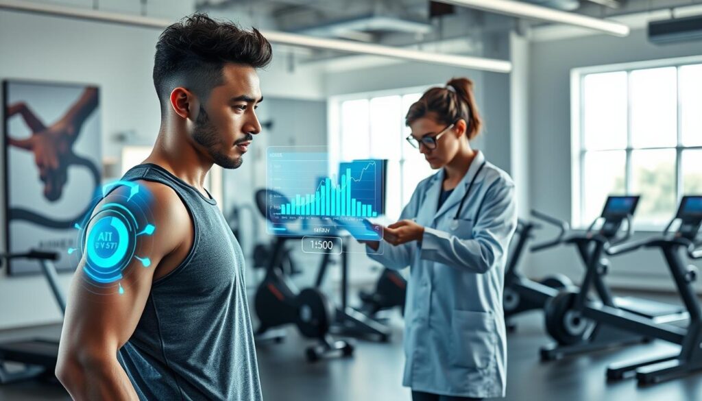 KI Trainingsassistent analysiert Fitnessdaten in Echtzeit