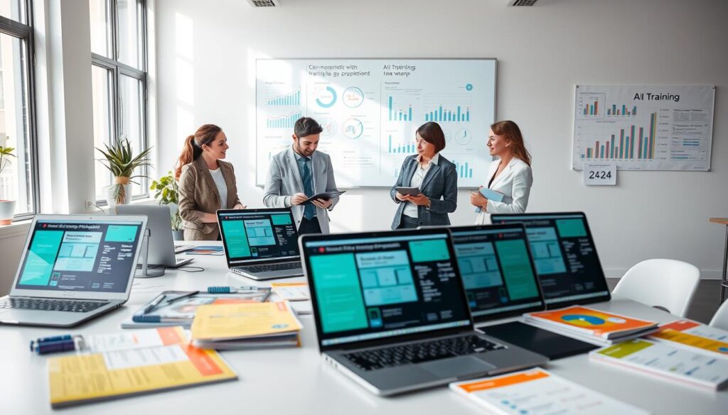 KI Trainingsmaterialien mit digitalen Trainingstools erstellen