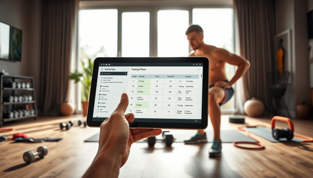 KI Trainingsplan erstellen für personalisiertes Heimtraining
