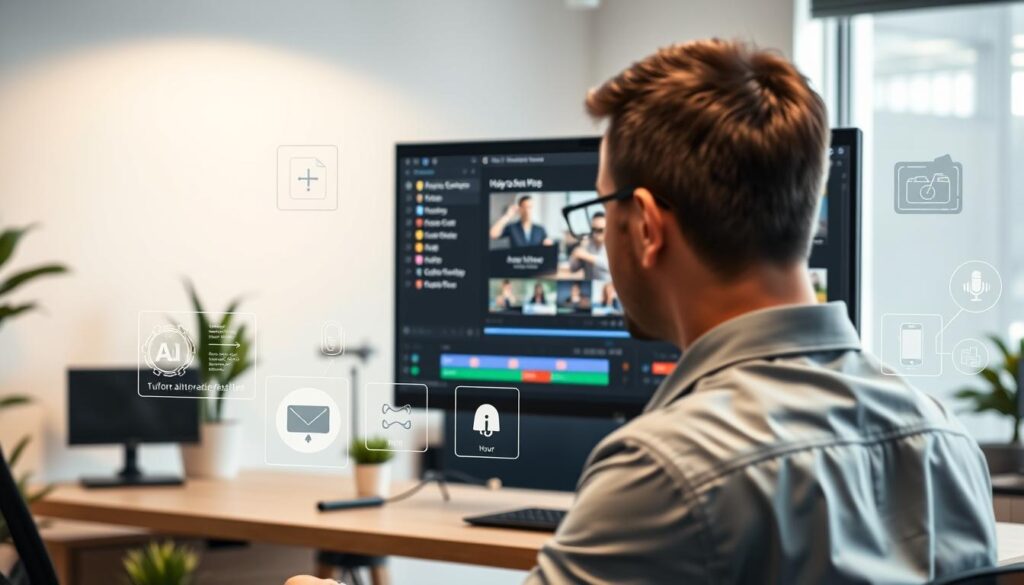 KI Video Editor mit automatisierten Funktionen