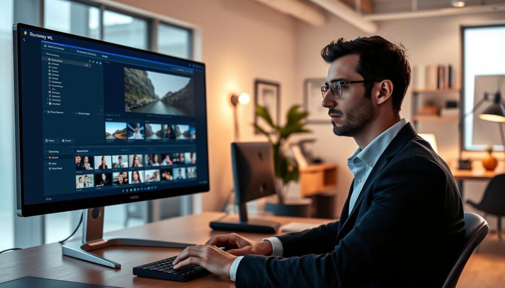 KI Video Editor mit automatisierter Objektsegmentierung