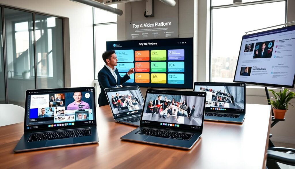 KI-Video-Plattformen Vergleich und Funktionen
