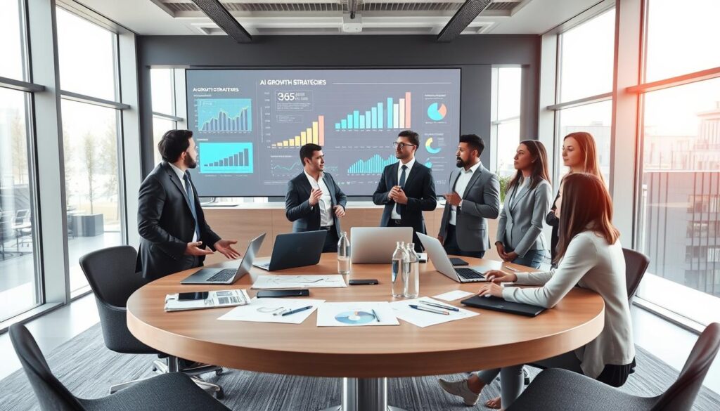 KI Wachstumsstrategien für Unternehmensexpansion