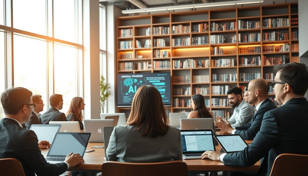 KI-Weiterbildung und Kompetenzaufbau in Unternehmen