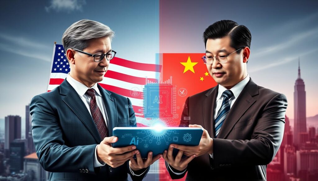 KI Wettbewerb strategische Modelle USA und China