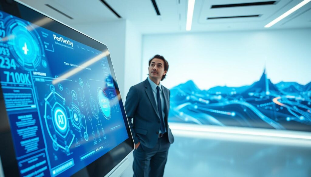 KI-basierte Antwortmaschine Perplexity Technologie