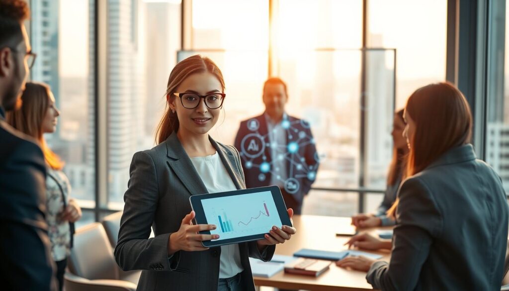 KI-basierte Geschäftsstrategien und automatisierte Systeme in Unternehmen