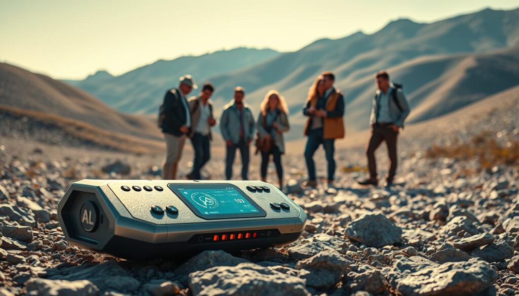 KI-basierte Metalldetektoren für intelligente Mineralerkennung