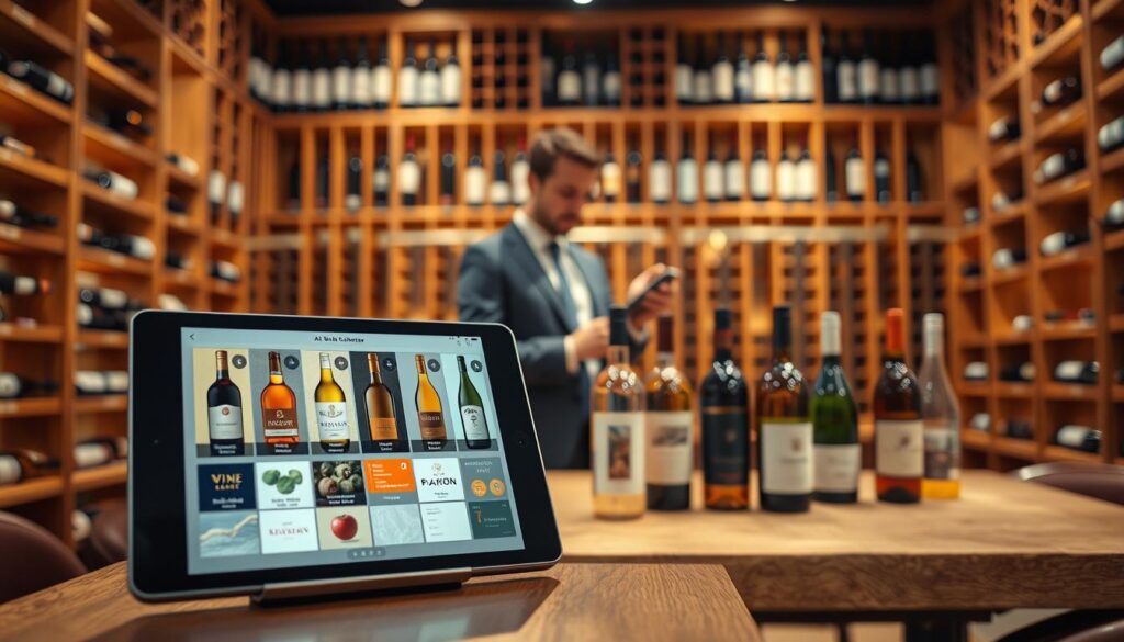 KI-basierte Weinberatung Technologie