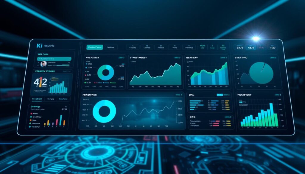 KI eSports Leistungsanalyse Gaming Dashboard