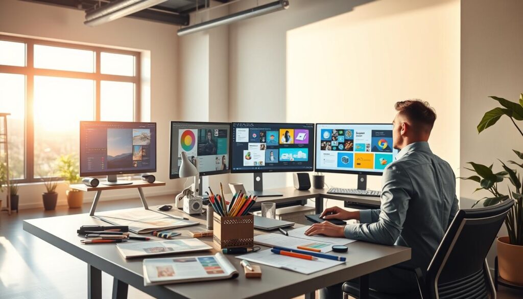 KI für Content-Erstellung und Grafikdesign im Freelance-Bereich